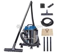 ASPIRADOR POLVO Y AGUA SECO HUMEDO ACERO INOXIDABLE 20L 1200W SCHEPPACH NTS20