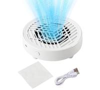 Aspirador por Unghie - Aspirador Silenzioso en ABS Da 5,91x5,91x1,77 Pollici | Collettore Di Polveri Per Unghie Professionale Da 201 G Per Stazione Di Bellezza Per Manicure Per Salone Di Casa Per Pr