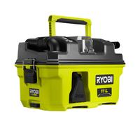 Ryobi Aspiradora inalámbrica One+ RV1811-0 de 18 V en seco y húmedo – herramienta desnuda