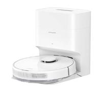 DREAME D10 Plus Gen 2 Robot Aspirador y Fregasuelos 2 en 1 con Base Autovaciado, 6.000Pa, LiDAR Navegación, Capacidad de Superar Obstáculos de 20MM, Mapa Multicapa, 5200 mAh Batería, Blanco