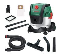 Aspirador seco y mojado Bosch PAS15-220 1200W 15L acero inoxidable adaptador universal