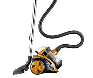 Aspirador sin Bolsa Ciclónico Küken - Potencia ECO 800W (Equiv. 2400W), Depósito de Polvo 2L, Filtro HEPA de Alta special para Parquet y Alfombras, Diseño Premium Dorado y Negro