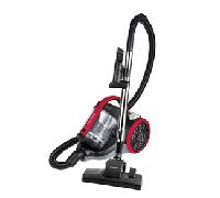 Polti Forzaspira C110 Plus Aspirador Trineo Ciclónico, Sin Bolsa, 4 Etapas de Filtración, Cepillo para Parquet Incluido, Negro y Rojo