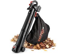 Aspirador Soplador de Jardín Dnipro-M DVB-200BC Dual 20V, Triturador 15:1 | Modo Turbo con hasta 245 km/h de velocidad │ Bolsa recolectora de 45 litros │ Sin batería ni cargador