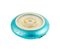 Aspirador UñAs,Colector de Polvo de UñAs Aspirador De Polvo For Uñas, Potente Succión 80 W, Silencioso, Sin Escobillas, Manicura Artística, Con 2 Filtros(Green,1 PLUG (220-240V))