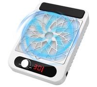 Aspirador UñAs,Colector de Polvo de UñAs Potente Aspirador De Polvo For Uñas, Profesional, Con Filtro Reutilizable, Manicura Y Velocidad Ajustable(B)