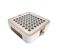 Aspirador Uñas Profesional,Aspirador Uñas Aspirador de uñas 60W Extractor manicura enchufable/aspirador inalámbrico 45KRPM ventilador Pochłaniacz Pylu Do Paznokci(Gold 1,E)