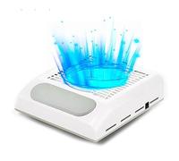 Aspirador Uñas Profesional, Aspiradora de polvo for uñas de 180W, potente aspirador de polvo for uñas con filtro reutilizable for salón de manicura, herramientas para Manicura en El Salón O en El Hoga