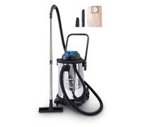 Aspiradora aspirapolvo y liquidos cubo inox 1400w 50l Scheppach vc50