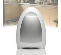 Aspiradora Automática Sin Contacto Touchless Vacuum Automatic Dustpan 1000W de Alta Potencia para Una Limpieza Rápida para Pelo de Mascotas, Suciedad de Cocina,White