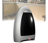 Aspiradora Automática Sin Contacto Touchless Vacuum Automatic Dustpan 1000W de Alta Potencia para Una Limpieza Rápida para Pelo de Mascotas, Suciedad de Cocina,Grey