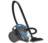 Aspiradora cilíndrica potente sin bolsa de 2000 W, aspiradora multifunción con cable, capacidad de 1,8 litros, contenedor de polvo fácil de vaciar, compacto y portátil, for uso doméstico