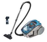 Aspiradora cilíndrica sin Bolsa, Limpiador ciclónico para alfombras y Pisos Duros de 2500 W, liviano y silencioso, Filtro HEPA, Manguera Extensible, Viene con Accesorios