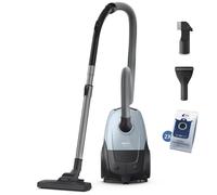Aspiradora con Bolsa Philips 2000 Series XD1142/10 750W Filtro HEPA 3L Negro Azul