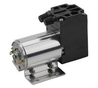 Aspiradora DC 12V para uso industrial y de laboratorio - 5L/min tasa de succión, 65-120 kPa presión negativa, diseño de diafragma de aceite, bajo ruido (