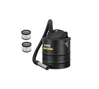 Aspiradora De Ceniza Vito 1200W Soplador 18L + 2 Filtros Hepa Hasta 50°C