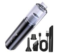 Aspiradora De Coche Portátil Inalámbrica - Máquina De Limpieza Compacta De 0,5 L, Limpiador Automático De Mano Compacto, Máquina De Limpieza Interior De Coche Silenciosa | Removedor De Polvo Interior