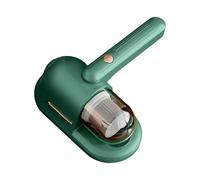Aspiradora de colchón, aspiradora de cama UV de mano, recargable, inalámbrica, ligera, compacta, herramienta de limpieza para eliminar el polvo y el polen del cabello