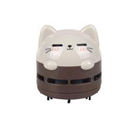 Aspiradora De Escritorio - Mini Limpiador De Escritorio De Alta Succión Para Encimera, Linda Barredora De Polvo De Mesa Portátil De Dibujos Animados | Barredora De Migas Recargable Por USB Para Piano