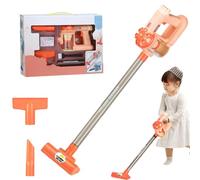 Aspiradora de Juguete, 1 Juego de aspiradora para niños, Juguete eléctrico Desmontable Realista de 24 x 5 con succión de Trabajo, niño Interactivo Que desarrolla Habilidades Que Funciona para niños m