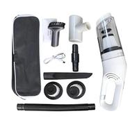 Aspiradora De Mano Clásica - Limpiador De Cabello Inalámbrico, Barredora Portátil Para Mascotas 913 G | Mini Máquina De Succión Recargable Por USB, Removedor De Desechos De Muebles De Múltiples Superf