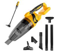 Aspiradora de mano inalámbrica compatible con baterías Makita de 18 V (sin batería ni cargador), 10000 Pa 4 en 1 multifunción, depósito de polvo de 0,7 L, para el pelo de animales/coche/hogar