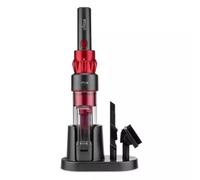 Ufesa UH5 Aspirador de Mano Sin Cable, Motor Brushless, 13KPa Succión, Batería 11.1V 2000mAh, Filtro HEPA, Depósito 140ml, Accesorios para Coche, Sofá y Mascotas, Base de Carga, Cable Tipo C