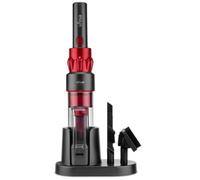Ufesa UH5 Aspirador de Mano Sin Cable, Motor Brushless, 13KPa Succión, Batería 11.1V 2000mAh, Filtro HEPA, Depósito 140ml, Accesorios para Coche, Sofá y Mascotas, Base de Carga, Cable Tipo C