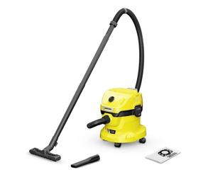 Aspiradora de tambor Kärcher WD 2-18 225 W sin bolsa bateria 18V 12L soplador