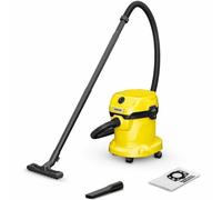 Aspiradora de tambor KARCHER WD 2 PLUS 1000 W Seca y húmeda Filtro de espuma