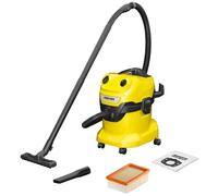 Aspiradora de tambor Karcher WD 4 V-20/5/22 1000W Filtro Telas 20L función soplado