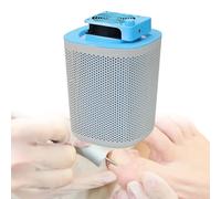 Aspiradora De UñAs Con Filtro Reutilizable, Potente Ventilador De 3600 Rpm, Aspiradora EléCtrica ExtraíBle, Herramienta Extragrande Para Manicura Y Pedicura.,Blue