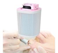 Aspiradora De UñAs Con Filtro Reutilizable, Potente Ventilador De 3600 Rpm, Aspiradora EléCtrica ExtraíBle, Herramienta Extragrande Para Manicura Y Pedicura.,Pink