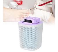Aspiradora De UñAs: Potente Ventilador De 3600 Rpm, Aspiradora EléCtrica ExtraíBle, Herramienta Extragrande Para Manicura Y Pedicura. Control Inteligente De 3 Velocidades, ExtraíBle.,Purple