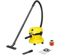 Kärcher 1.628-009.0 extractor de polvo Negro, Amarillo 12 L 1000 W