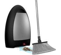 Aspiradora estacionaria sin contacto, 1000 W de alta potencia con caja de polvo de 3.6 L, sensores automáticos y doble filtración para salón, pelo de mascotas, suciedad de cocina