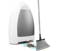 Aspiradora estacionaria sin contacto, 1000 W de alta potencia con caja de polvo grande de 3.6 L, sensor automático para peluquería, barbería, limpieza de pelo de mascotas