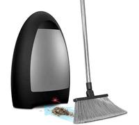 Aspiradora estacionaria sin contacto, 1000 W de alta potencia con caja de polvo grande de 3.6 L, sensor automático para peluquería, barbería, limpieza de pelo de mascotas