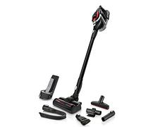 Aspiradora inalámbrica Bosch Unlimited ProPower serie 8 BSS81POW1, aspiradora de mano inalámbrica, sin bolsa, filtro higiénico, alta potencia de succión, largo tiempo de funcionamiento, carga rápida, herramienta para rincones, negro