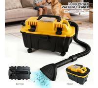 Aspiradora Inalámbrica Tungfull de Alta Potencia, Aspiradora Húmeda y Seca de 15000PA con Alta Succión para Batería DeWalt No Battery