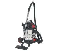 Aspiradora Industrial 20L 1400W/230V Inoxidable Tambor Auto Iniciar PC200SDAUTO