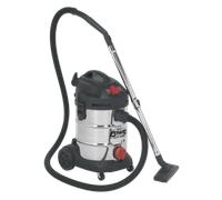 Aspiradora Industrial 30L 1400W/230V Inoxidable Tambor Auto Iniciar PC300SDAUTO