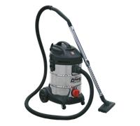 Sealey Aspiradora Industrial 30L 1400W/230V Inoxidable Tambor PC300SD