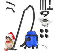 Aspiradora industrial Hoover - Aspiradora húmeda y seca, 4800 W, alta potencia de aspiración, sin bolsa de polvo, 16 kPa, 15 l de capacidad, 4 ruedas de extracción