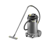 Kärcher Aspirador en seco y húmedo NT 48/1, Potencia: máx. 1380 W, Filtro de Cartucho PES, depósito: 48 l, Manguera de aspiración: 2,5 m, Boquilla Ancha para Suelo (360 mm), Tubo de desagüe