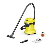 Aspiradora Industrial Karcher WD 3 V-15/6/20 1000W Seco y Húmedo 15L Amarillo