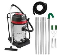Aspiradora industrial Monster Seco y Húmedo 3000W 80L con kit postes aluminio