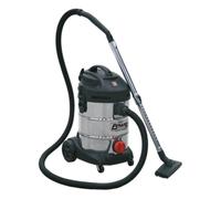 Aspiradora Industrial Sealey 30L 1400W/230V Tambor De Acero Inoxidable PC300SD