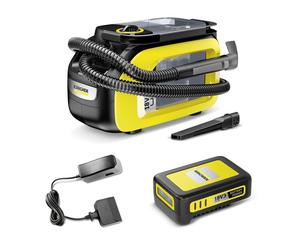 Aspiradora Limpiadora KARCHER SE 3-18 (con Batería) sofá alfombra inalámbrica - Inyector Extractor