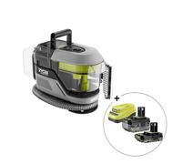 Aspiradora de Tapicerías Ryobi Swift Clean 18V ONE+ Sin Cable 73W 15min Accesorios Verde